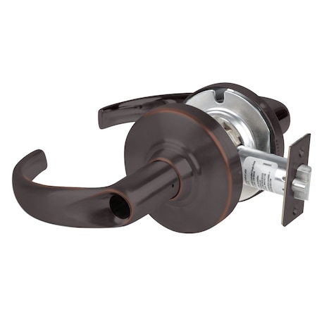Schlage Grade 1 Entrance/Office Lock, Sparta Lever, Less Cylinder, Aged Bronze Finish, Non-Handed ND50LD SPA 643E